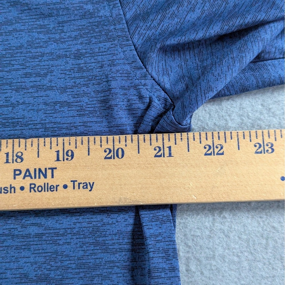 Walter Hagen Mens Majors Space Dye Golf Polo Shirt Size M Blue Short Sleeve - Picture 9 of 10